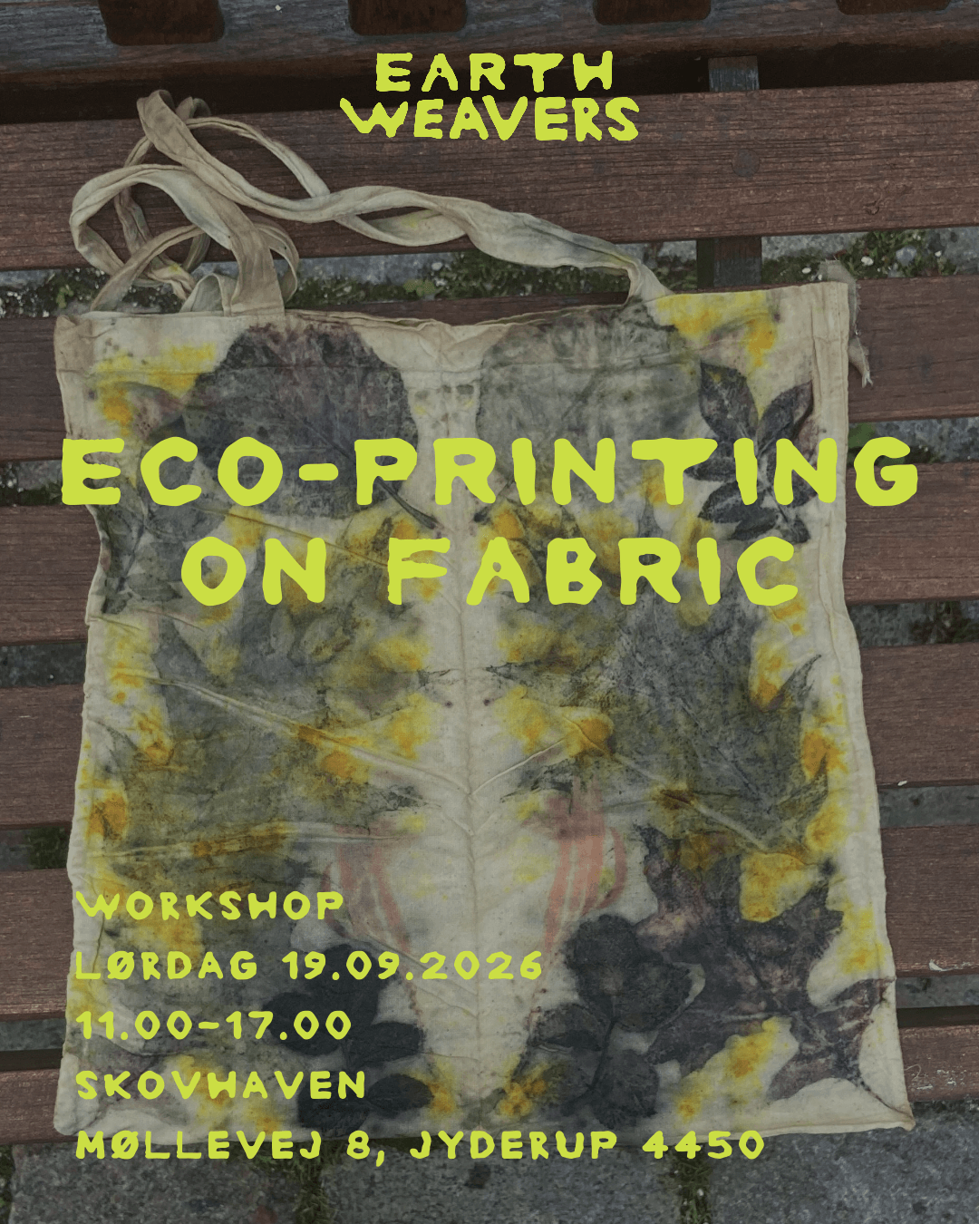 Eco-printing on fabric